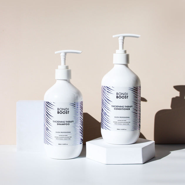 Thickening Duo - Thickening shampoo + conditioner – BondiBoostUK