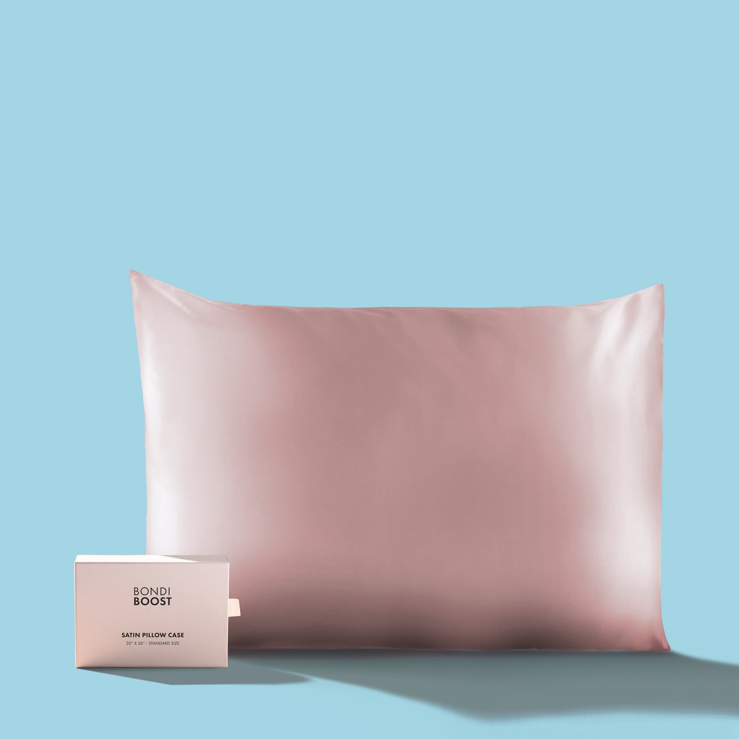 Blush Satin Pillowcase - Standard size